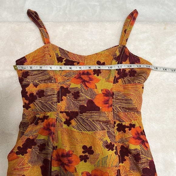 Urban Outfitters “Sweet on You” Floral Mini Dress Sz S — Adjustable Straps + Poc - Picture 10 of 13